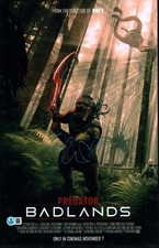 Elle Fanning Signed Autographed Predator Badlands Thia 11x17 Poster BAS COA 