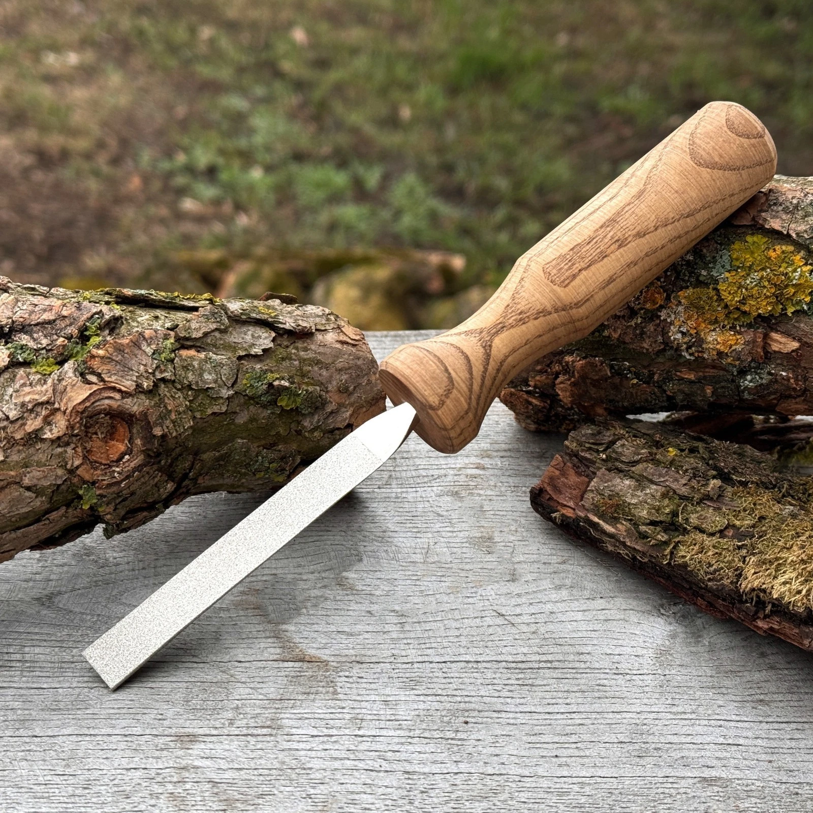 400 Grit Diamond Sharpening File Tool Ash Handle, Sharpener for Knives, Chisels
Opens in a new windo