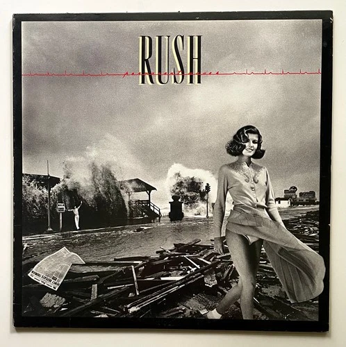 Vtg 1979 RUSH Album PERMANENT WAVES Record 1ST PRESSING Lp OG VINYL is NEAR MINT