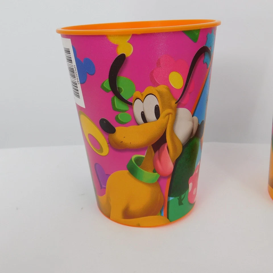 Lote de 5 tazas de fiesta de plástico Disney Hallmark Mickey Mouse Clubhouse NUEVAS SIN PAQUETE Foto 4 de 4