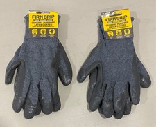 2x Firm Grip Tough Working Gloves - General P...