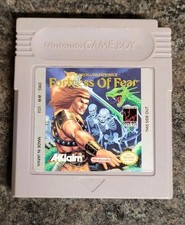 Thumbnail of ebay&reg; auction 205818127542 | Wizards & Warriors X Fortress of Fear  Nintendo Game Boy Gameboy TESTED WORKS 
