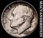 1955-S Roosevelt Dime- Silver Choice Gem Brilliant Uncirculated  #i4103