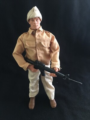 US ARMY PVT GI JOE by Hasbro 12” inch 1:6 scale Action Figure WWII Vietnam  Era