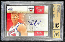 READ BGS 9.5 W/ 10 AUTO 2009-10 PANINI BLAKE GRIFFIN STUDIO RC SP #D /199 G1574