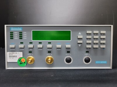 Weinschel 8310-202-F: DC-18GHz 121 / 1dB Step Attenuator AS-IS selling (774)