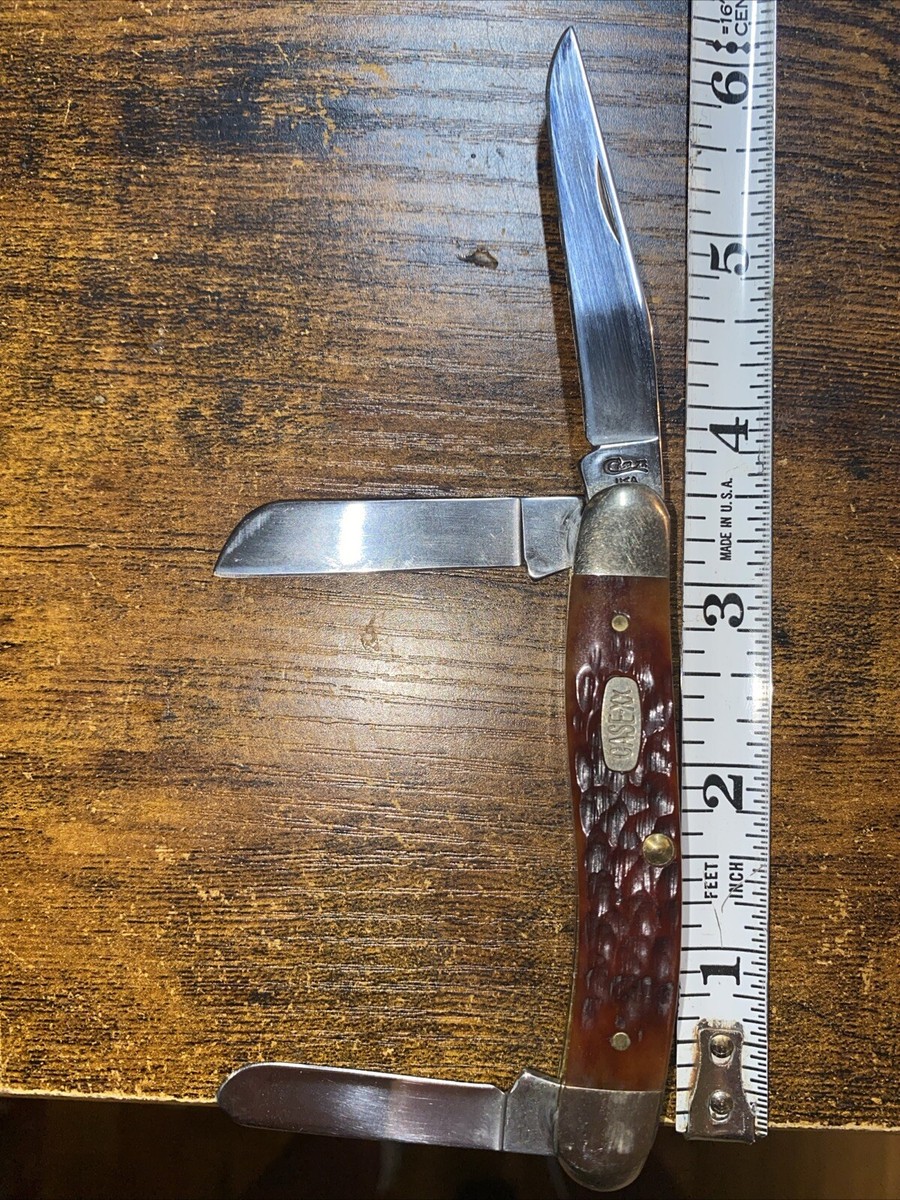 2/14まで半額！ピルケース　248個まとめて！新品です。 Vintage 1990s Case XX 4 Dot 3 Blade Stockman Pocket Knife 6318 SS