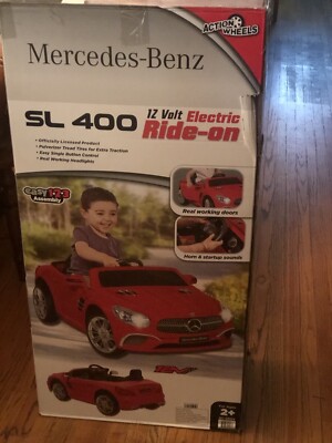 Kids Ride on Car Mercedes Maybach S650 Electric Battery Powered Car - Red