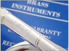 Stradivarius New Senior Bah Silver Plated Trumpet LT180S-43 Small