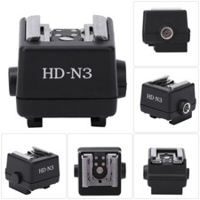 HD  N3 PC Flash Light Hot Shoe Mounting Adapter Accessory For Video Camera Kit