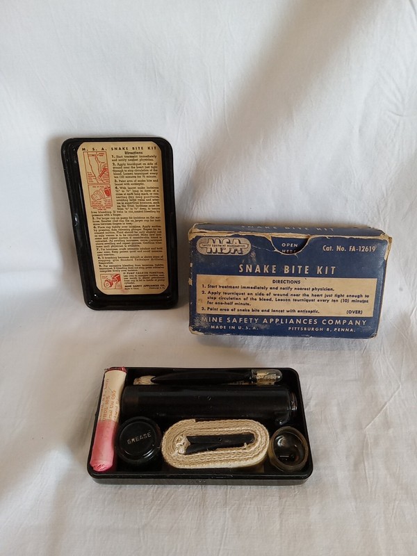 Vintage MSA snake Bite Kit