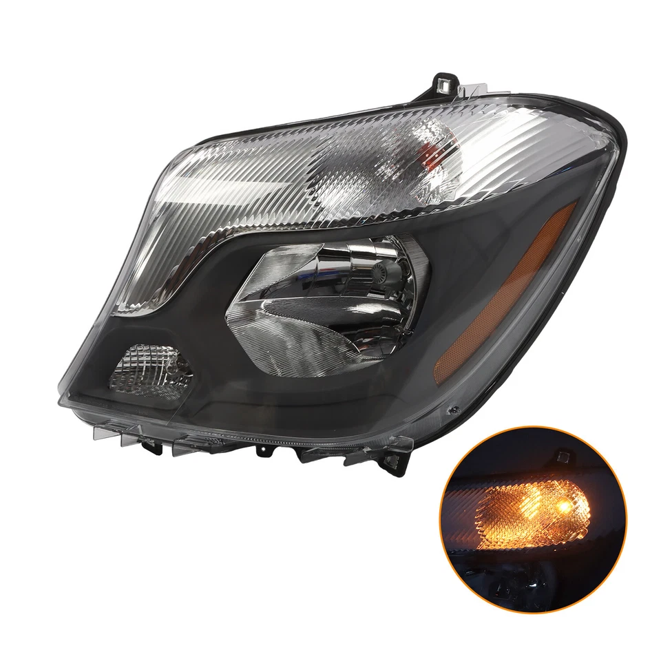 Halogen Headlight For 2014-2017 Mercedes-Benz Sprinter 2500 Driver Left Side - Image 2 of 4