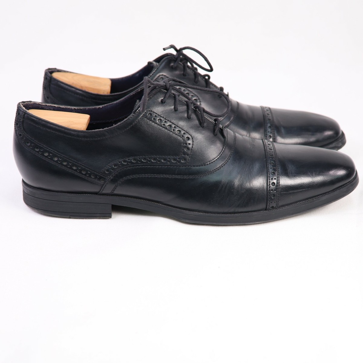 Cole Haan Black Montgomery Wing Oxford Shoe Amazon.com | Cole Haan Mens Goto Wing Oxford, Black/Gray  main image 2