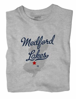 Medford Lakes New Jersey NJ T-Shirt MAP