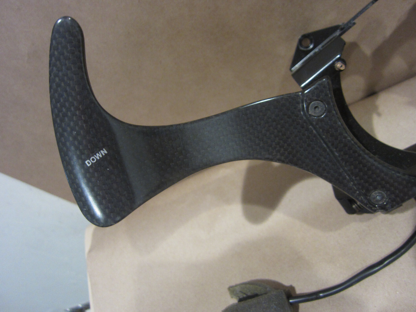 Ferrari 430 - F1 Paddle Shifter Assy / Carbon Fiber - P/N 226101
