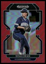 2022 Panini Prizm Draft Picks #PDP159 Noah Dean Red