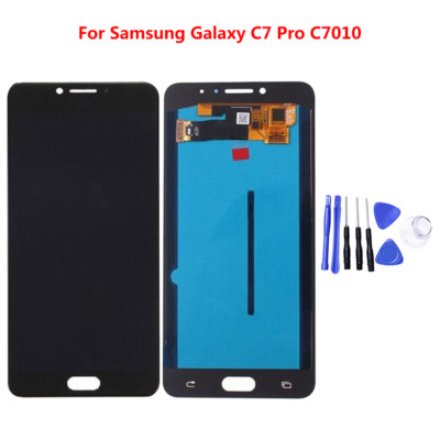For Samsung Galaxy C7 Pro LCD Display Replace Touch Screen Digitizer Tools