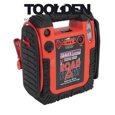 Sealey RS132 RoadStart® Emergency Jump Starter with Air Compressor 12V 900 Peak