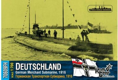 Combrig 1/700 German Merchant Submarine Deutschland 1916 Resin Kit
