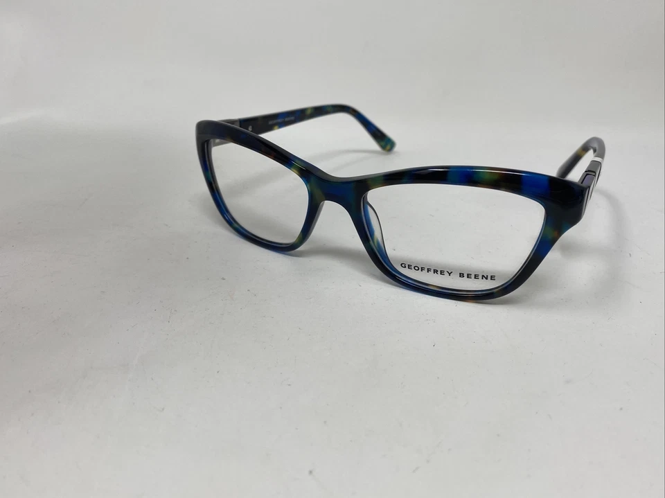 GAFAS GEOFFREY BEENE G 315 AZUL MARINO TORTUGA 51/17/135 FLEX BISAGRA P787 Foto 3 de 4