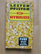 1965 LESTER PFISTER 187 HYBRIDS SEED CORN BOOKLET EL PASO IL