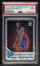 2019 Donruss Optic Fanatics Box Set Wave Prizm Sekou Doumbouya PSA 9 MINT 02fz