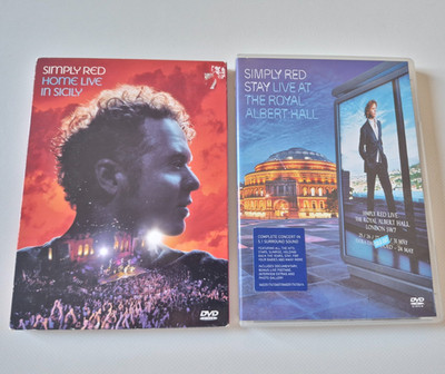 Simply Red - Home Live + Live at Royal Albert Hall - 2 x DVD Film sehr guter Z.