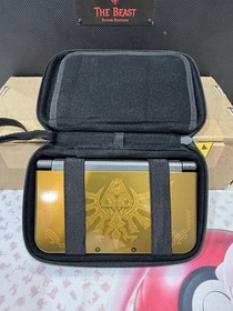 Nintendo 3ds XL Handheld System Hyrule Gold Edition