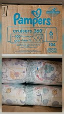Pampers Diapers - Cruisers 360 - Size 6 104 Count