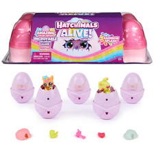 Hatchimals Alive Rainbow Splash Carton with 5 Figures