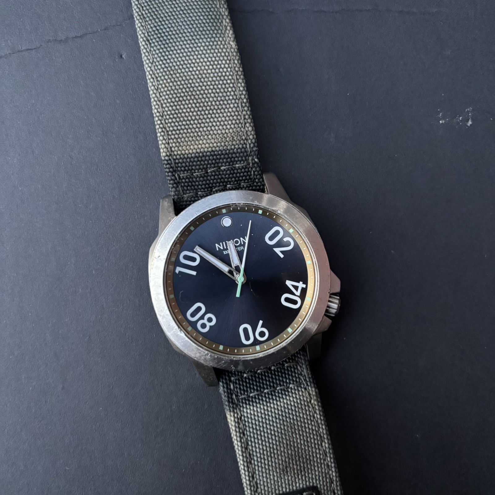Nixon The Ranger 45 Quartz Men's Watch Black Dial 46m… - Gem