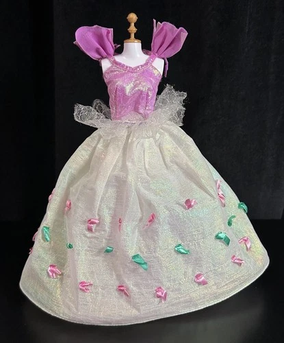 Vintage *Barbie* Clothes: Iridescent Gown, "Party Dazzle" 1992 Dress