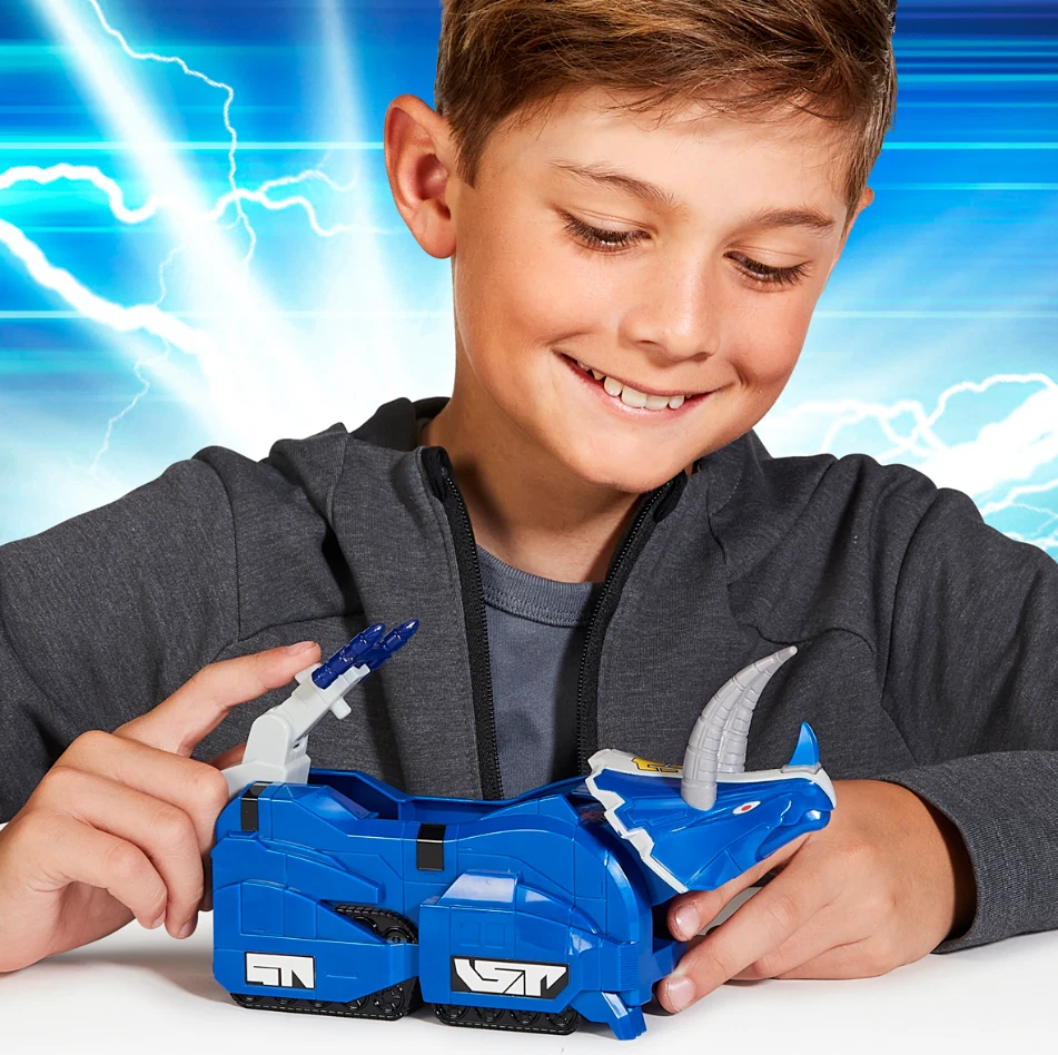 Power Rangers Mighty Morphin Re-Ignition - Triceratops Combinable Dinozord - Imagen 4 de 4