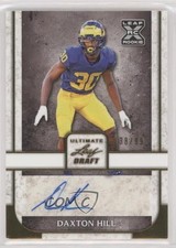 2022 Leaf Ultimate Draft Gold 38/99 Daxton Hill #BA-DH1 Auto 0u66