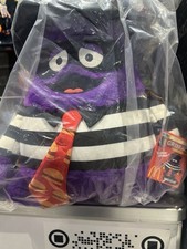  IN HAND LE500 SDCC 2026 KidRobot Exclusive McDonalds Grimace Plush Hamburglar