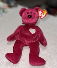 Ty Valentina the Red Bear Beanie Baby