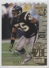 1999 Upper Deck Century Legends Die-Cut 81/100 Junior Seau #70 HOF b4d