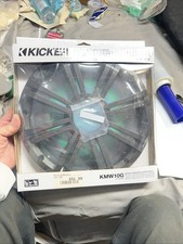 Kicker Black 10" Marine Subwoofer Grille KMW10G. pn 43KMW10GLC 10-SF1