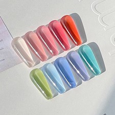 Mithmillo Brise Syrup Gel Nail Polish 10 Colors | Spring Pastel Sheer | K-Beauty