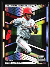 2023 Panini Elite Extra Edition Brice Matthews Houston Astros #25