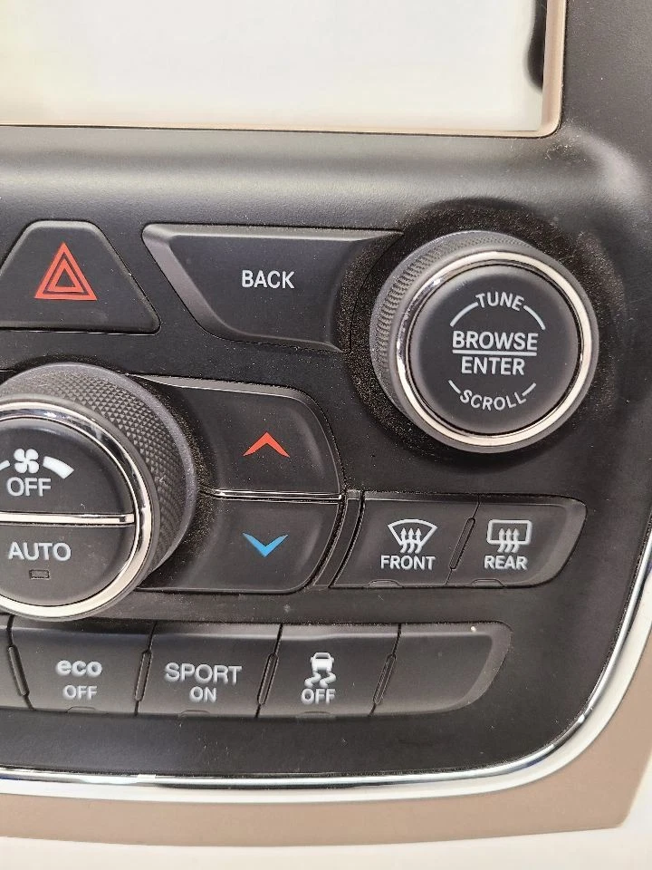  2016 - 2017 JEEP GRAND CHEROKEE Temperature Control Temperature Control  - Image 2 of 4