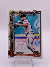 Willy Adames 2025 Topps Holiday #H110 Milwaukee Brewers Trading Card MLB