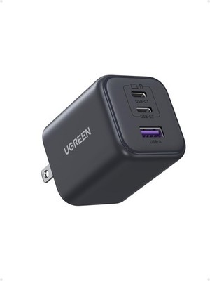 UGREEN 45W USB C GaN Charger for iPhone 17, PPS 3 Port Small, Mette Black