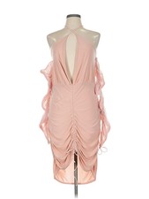 PrettyLittleThing Women Pink Cocktail Dress L