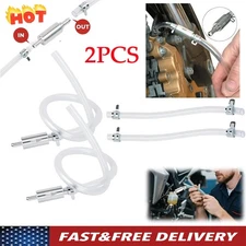 Clutch Brake Bleeder Hose One Way Valve Tube Bleeding Tool Kit Motorcycle Car au