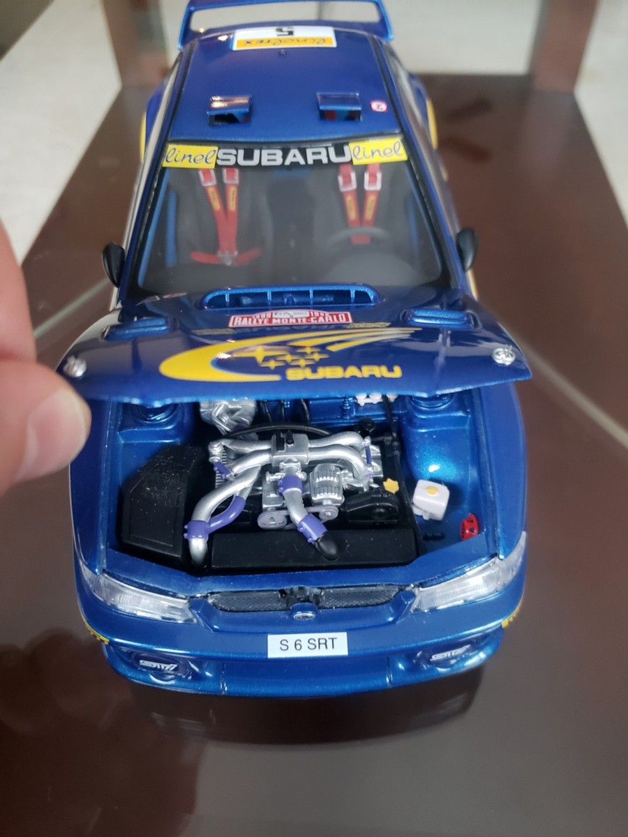 AutoArt Subaru Impreza WRC GC8 1/18 Diecast Burns Reid Rally rare