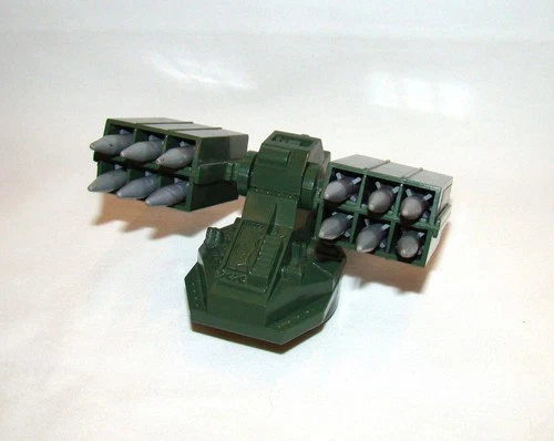 G.I. JOE (1983) WOLVERINE ~ MISSILE LAUNCHER ~ TURRET CAP PARTS LOT GI JOE