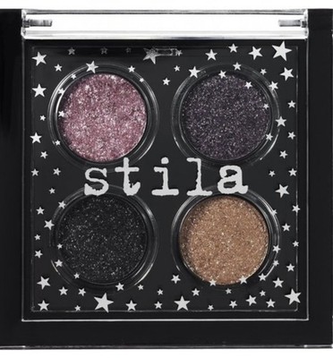 STILA Jewel Eye Shadow Palette Golden Topaz Amethyst Black Diamond Rose Quartz 