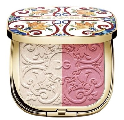 Dolce & Gabbana Illuminating Powder Duo Blush- Solar Glow