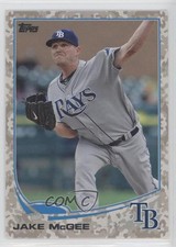 2013 Topps Desert Camo Foil 72/99 Jake McGee #384 0d9